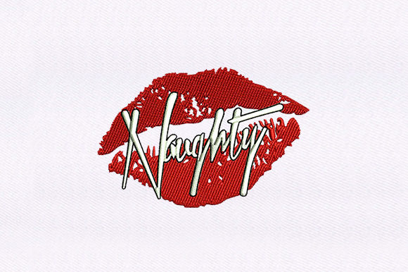 A Designer's Review of Naughty Red Lips for Boutique Sweatshirts