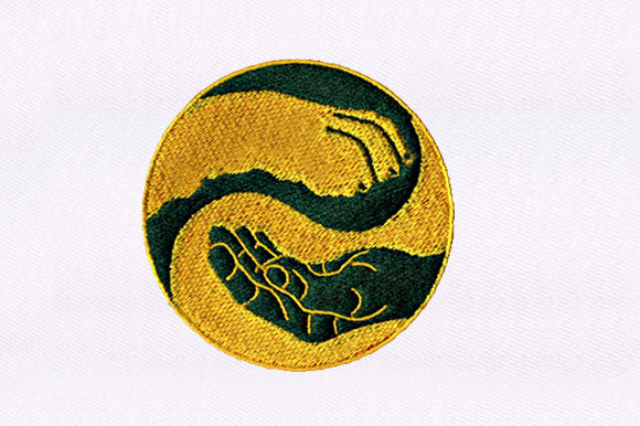 A Designer's Review of the Man and Animal Logo Embroidery File