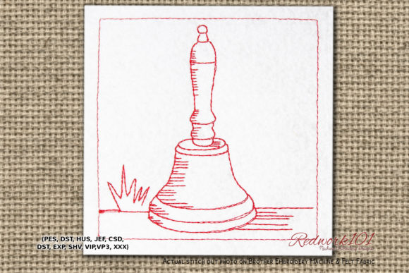 A Designer's Review: School Bell Embroidery for Personalized Gifts