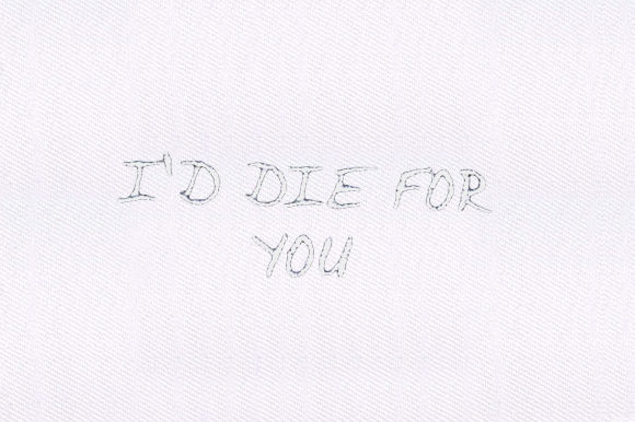 A Designer’s Honest Take on the 'I d Die for You' Embroidery File