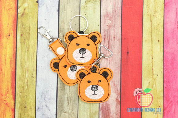 A Practical Review of the Cute Bear Face ITH Snaptab Keyfob Design