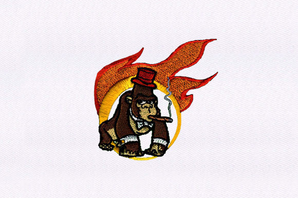 An Embroidery Designer’s Review of Smoking Gorilla