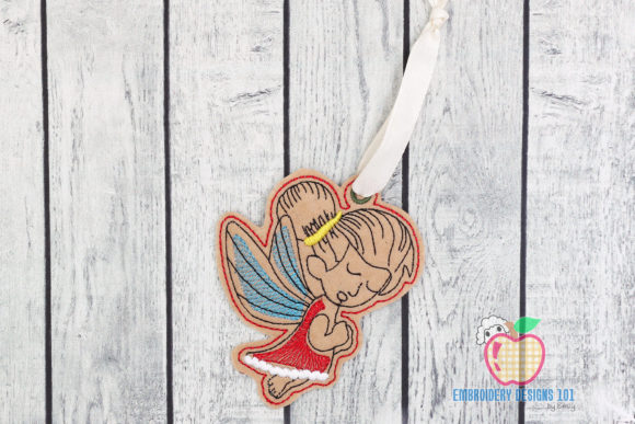 Beautiful Angel ITH Ornament: A Designer's Holiday Review