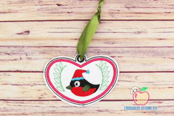 Christmas Bird Wearing Cap Ornament Review for Business Use