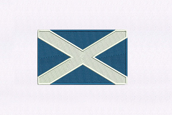 Evaluating the Flag of Scotland Embroidery Design