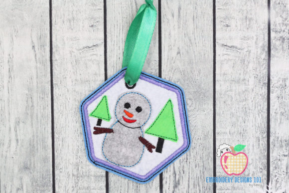 Snowman & Christmas Trees Embroidery: A Designer's Review