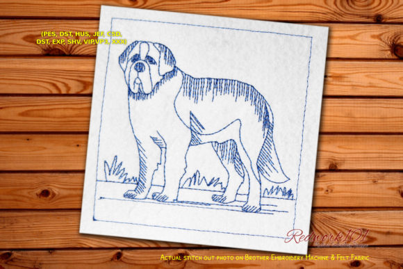 St. Bernard Dog Lineart: A Designer’s Review for Personalized Gifts